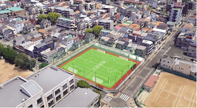 神戸野田中学校 第２グラウンド（全天候型多目的グラウンド）