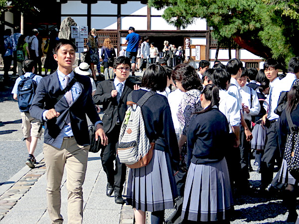 １年進学総合コース校外学習（京都嵐山）