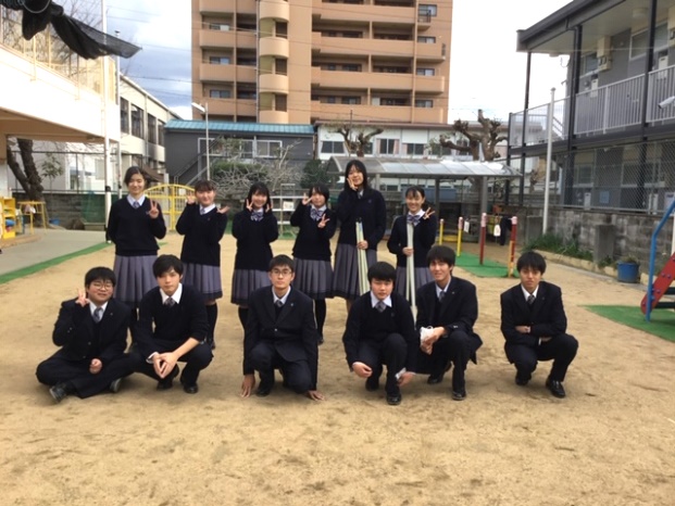 インターアクト部、神戸市立本庄保育所での清掃奉仕活動開始しました！