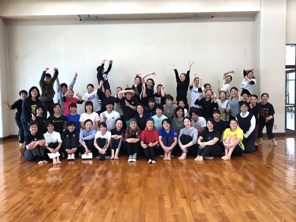 兵庫県女子体育連盟　ダンス講習会に参加しました！