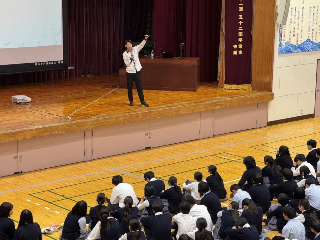 蓬莱大介さんから学ぶ～防災教育～