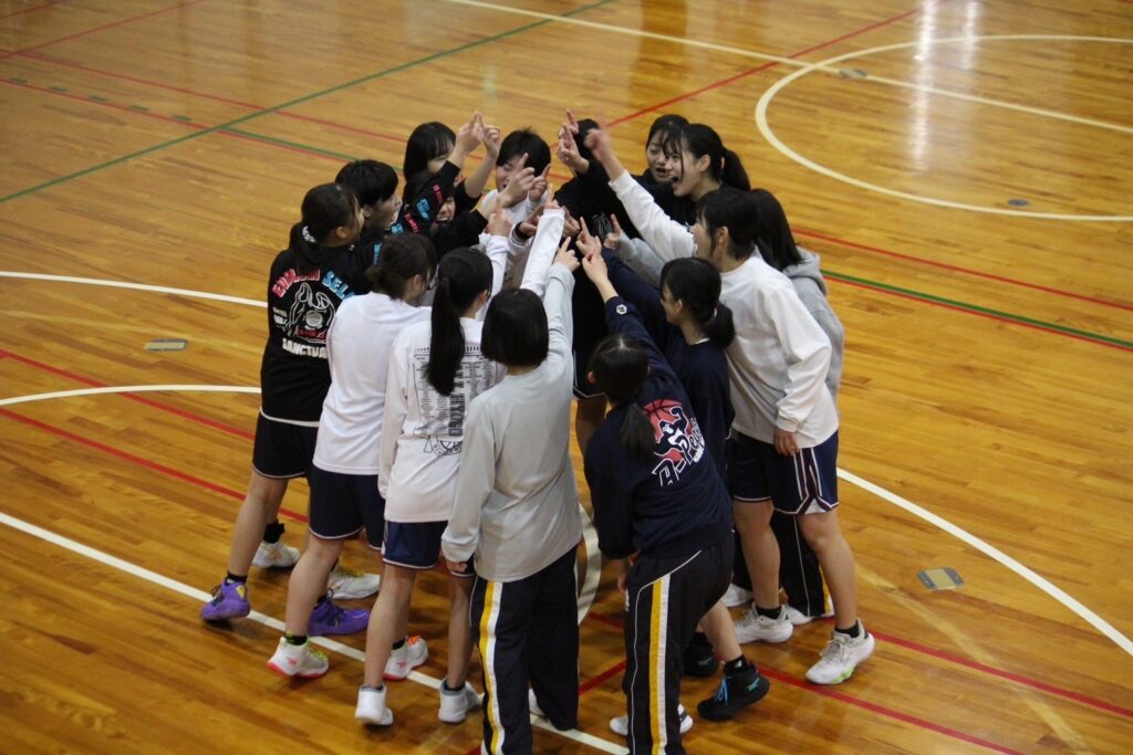 女子バスケットボール部　 新人戦県大会出場！