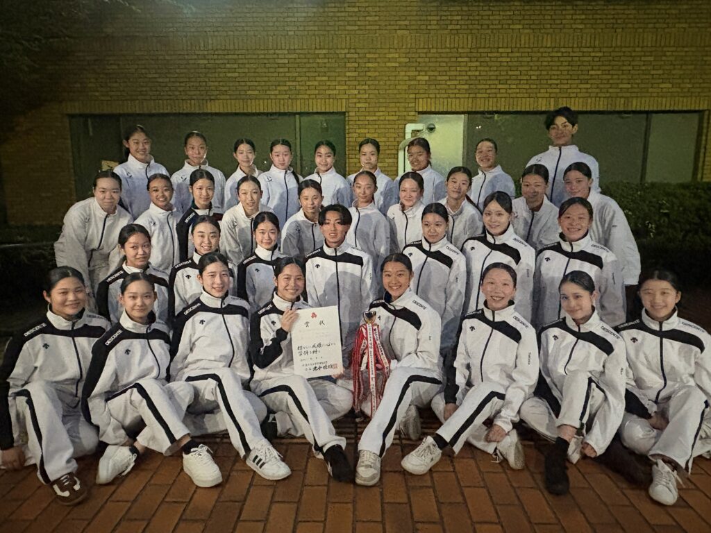 【速報】ダンス部　兵庫県高等学校ダンス新人大会　優勝！