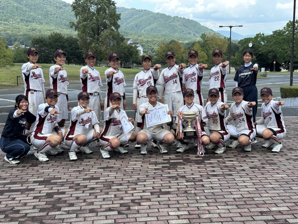 女子ソフトボール部　近畿私学大会　1部準優勝